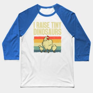 i raise tiny dinosaurs 1 Baseball T-Shirt